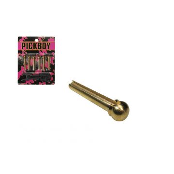 Preview of Pickboy BP-150 brass bridge Pins with extractor,