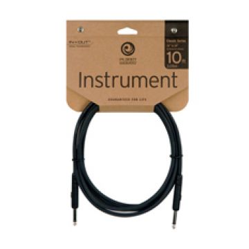Preview of Planet Waves CGT10 Guitar/Intrument Cable Classic Nickel Jack/Jack 3M