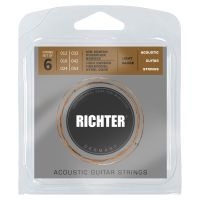 Thumbnail of RICHTER 1841 Acoustic Guitar Strings 6 String, Light Gauge, 012 - 053