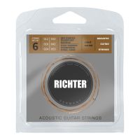 Thumbnail van RICHTER 1841 Acoustic Guitar Strings 6 String, Light Gauge, 012 - 053