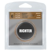 Thumbnail of RICHTER 1842 Acoustic Guitar Strings 6 String, Medium Gauge, 013 - 056