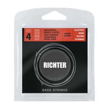 Preview van RICHTER 1908 Electric Bass Strings 4 String, Heavy Gauge, 050-115