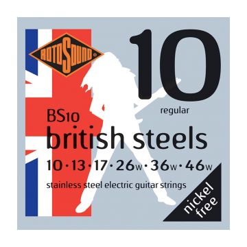 Preview of Rotosound BS10 Roto British steels Regulars