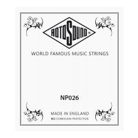 Thumbnail of Rotosound NP026  .026 string for electric/acoustic guitar, stainless steel
