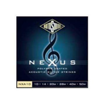 Preview van Rotosound NXA10 Nexus Acoustic Clear Polymer Coated/Gold plains
