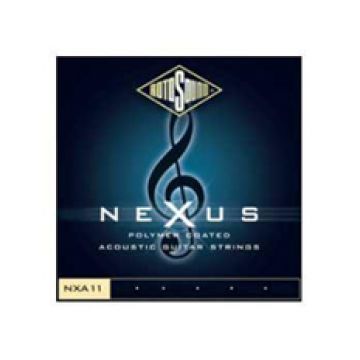 Preview of Rotosound NXA11 Nexus Acoustic Clear Polymer Coated/Gold plains