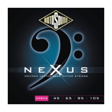 Preview of Rotosound NXB45 Nexus Bass Black Polymer Coated