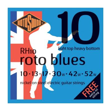 Preview of Rotosound RH10 Roto &#039;Blues&#039; Light Top/Heavy Bottom