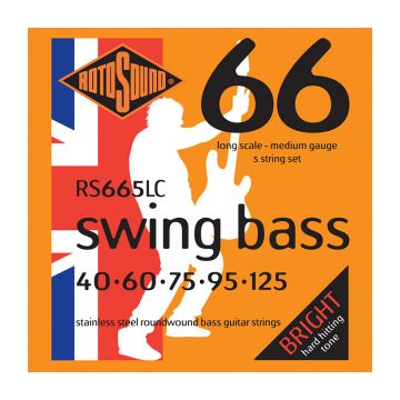 Preview van Rotosound RS 665LC Swingbass 5 String Roundwound