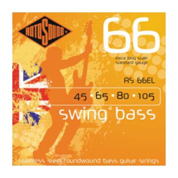 Preview of Rotosound RS 66EL Swingbass Roundwound extra long scale