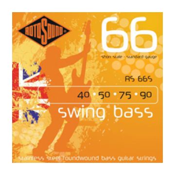Preview of Rotosound RS 66S Swingbass Roundwound stainless steel