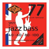 Thumbnail van Rotosound RS SM77 Jazz Bass Flatwound monel