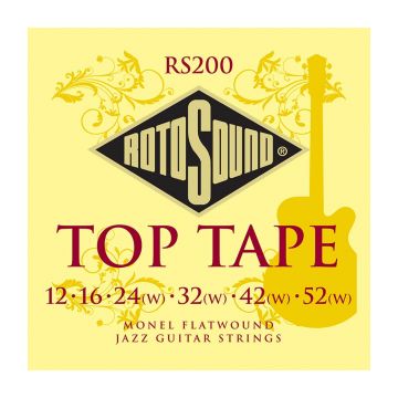 Preview of Rotosound RS200 Top Tape Monel flatwound