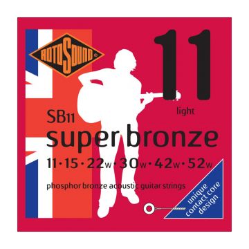 Preview of Rotosound SB11 Super Bronze CG phosphor bronze