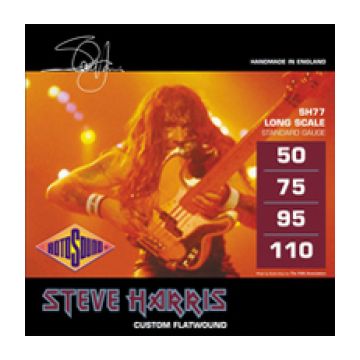 Preview of Rotosound SH 77 Steve Harris Flatwound monel