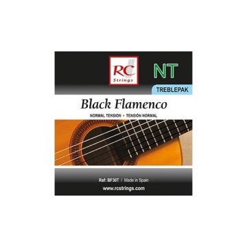 Preview of Royal Classics BF30T Black Flamenco Treblepak Normal tension