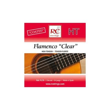 Preview of Royal Classics FLM70 JG FLAMenco Clear NYLON- High Tension  SET Coated