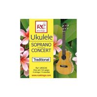 Thumbnail van Royal Classics UKSC40 Ukelele Traditional strings ( for concert and Soprano)