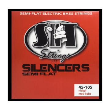 Preview of SIT Strings NRL45105L Silencer Nickel Semi-Flat Bass Strings