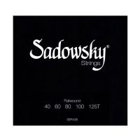Thumbnail of Sadowsky SBF40B Black Label Flatwound Bass Strings 040/125
