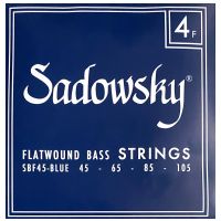 Thumbnail of Sadowsky SBF45 Blue  Label Flatwound Bass Strings 045/105