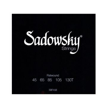Preview of Sadowsky SBF45B Black Label Flatwound Bass Strings 045/130