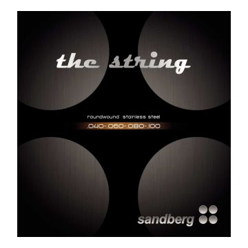 Preview of Sandberg BS4-40  4 string stainless steel set 40-100