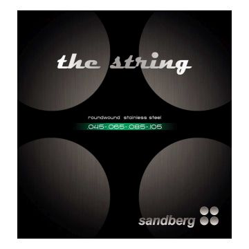 Preview of Sandberg BS4-45  4 string stainless steel set 45-105