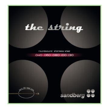 Preview of Sandberg BS5-40-130 5 string stainless steel set 40-130