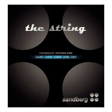 Preview of Sandberg BS5-45 5 string stainless steel set 45-130