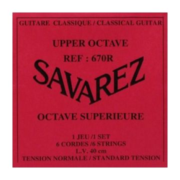 Preview of Savarez 670-R Upper Octave Medium tension