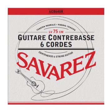 Preview of Savarez 6CB640R ContraBass Guitar  750mm scale Standard Tension