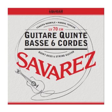 Preview of Savarez 6Q640AR quint bass 6 string 70cm standardTension