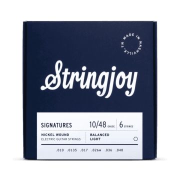 Preview of Stringjoy BAL10 Signatures -Nickelwound 10-48 Balanced Light