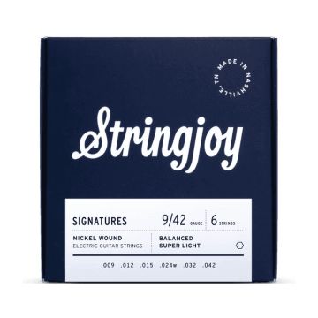 Preview of Stringjoy BAL9 Signatures -Nickelwound 9-42 Balanced Super Light