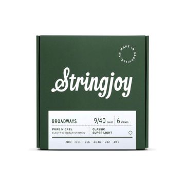 Preview of Stringjoy BR0940 Broadways - Pure Nickel Classic Super Light