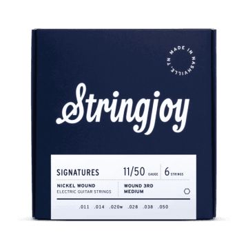 Preview of Stringjoy NW1150W3 Signatures -Nickelwound 11-50 Wound 3rd Medium