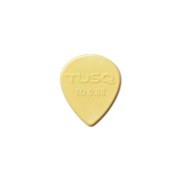 Preview van TUSQ Tear Drop Pick 0.88 mm vintage white,