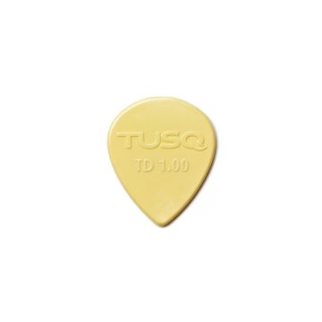 Preview of TUSQ Tear Drop Pick 1.00 mm vintage white