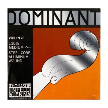 Preview van Thomastik 130-12 Violin E-1 1/2 Steel, aluminum