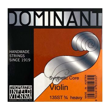 Preview van Thomastik 135ST-34 Violin Heavy set  3/4