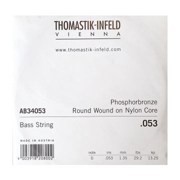 Preview of Thomastik AB34053 Single .053 D acoustic