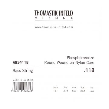 Preview of Thomastik AB34118 Single .118 E acoustic