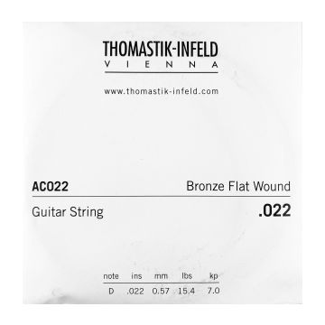Preview of Thomastik AC022 Single .022 Bronze Flat Wound