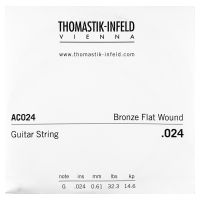 Thumbnail of Thomastik AC024 Single .024 Bronze Flat Wound