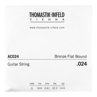 Thumbnail of Thomastik AC024 Single .024 Bronze Flat Wound