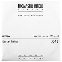 Thumbnail of Thomastik AC047 Single .047 Bronze Flat Wound