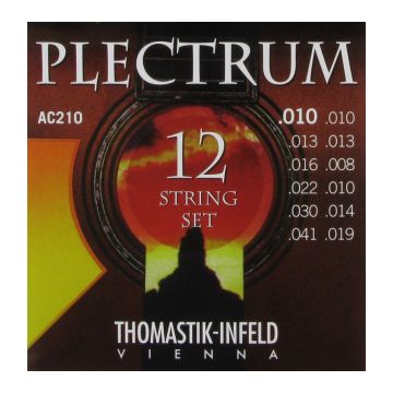 Preview of Thomastik AC210 Plectrum Bronze 12 String