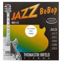 Thumbnail van Thomastik BB113T Jazz BeBop Round wound Tin plated trebles