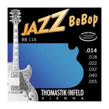 Preview of Thomastik BB114 Jazz BeBop Round wound